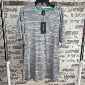 NWT U.S. Polo Association Gray Short Sleeve Shirt Size Medium